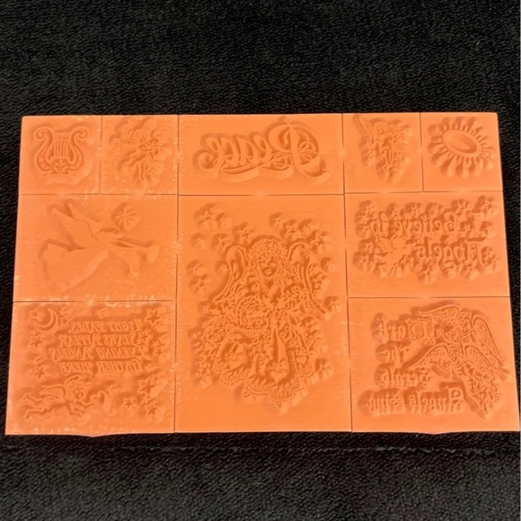 Rubber Stamps x 10 (NWOT/Angels) - Picture 2 of 4